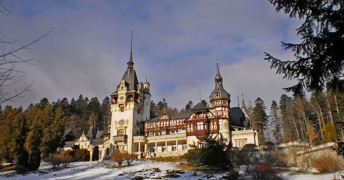 Rumunsko blago dvorac Peleš