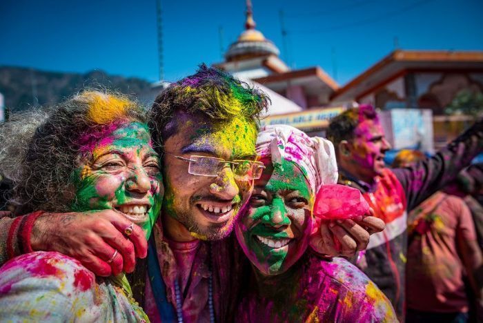 Indija Holi festival